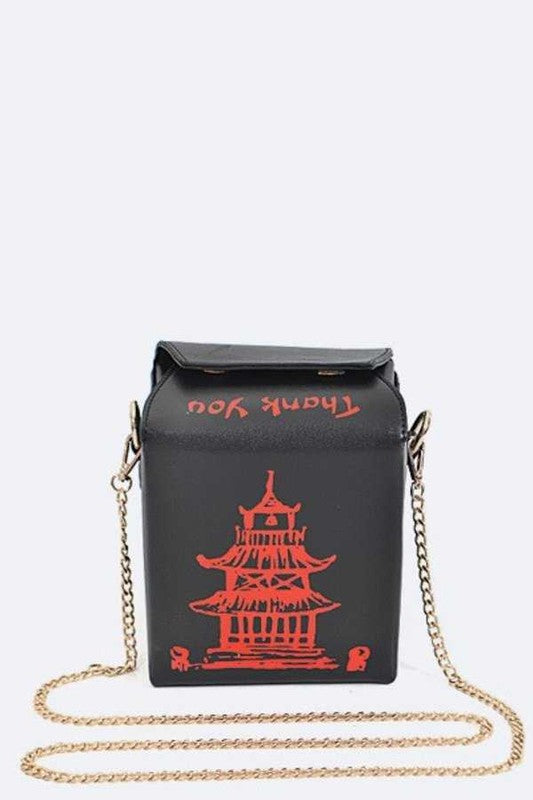 Chinese Take Out Box Fashion Clutch