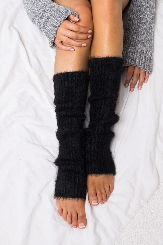 Eyelash Leg Warmers