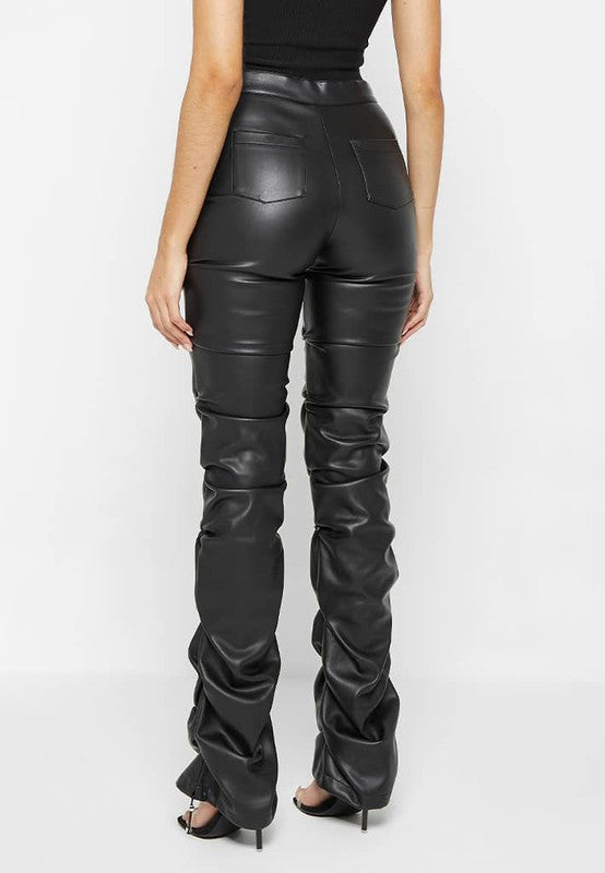 SEXY VEGAN LEATHER PANTS