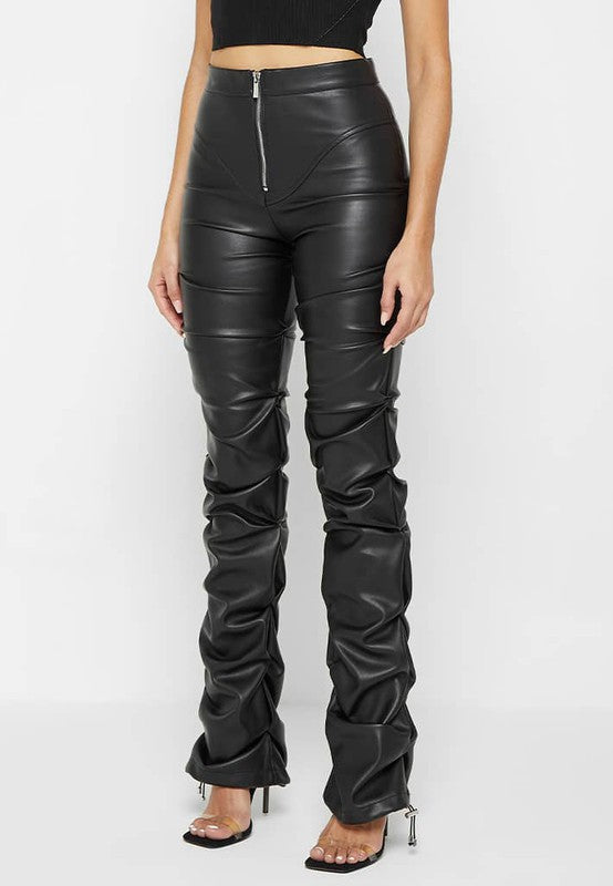 SEXY VEGAN LEATHER PANTS