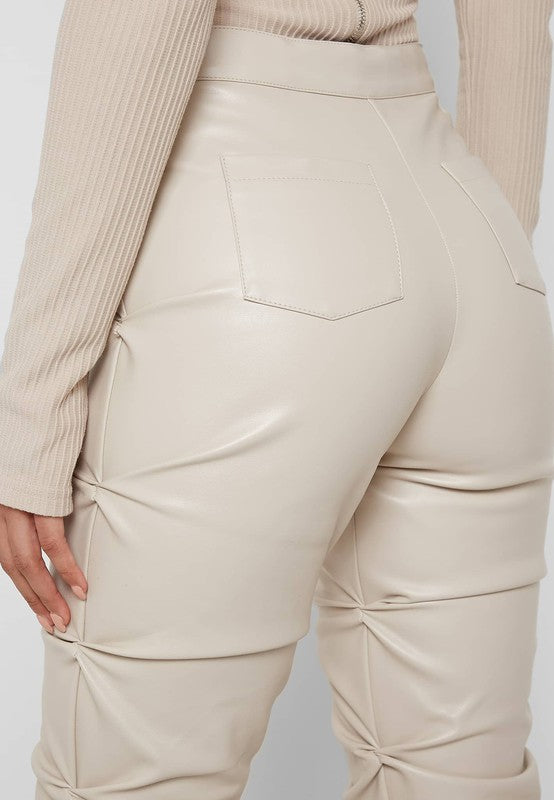 SEXY VEGAN LEATHER PANTS