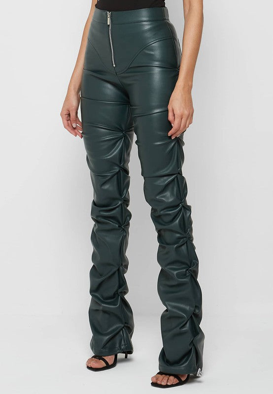 SEXY VEGAN LEATHER PANTS