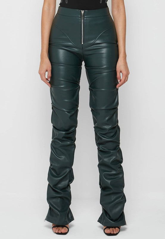 SEXY VEGAN LEATHER PANTS