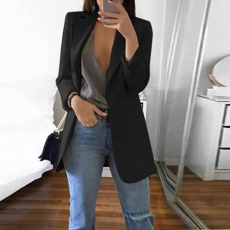 Casual Long Sleeve Blazer