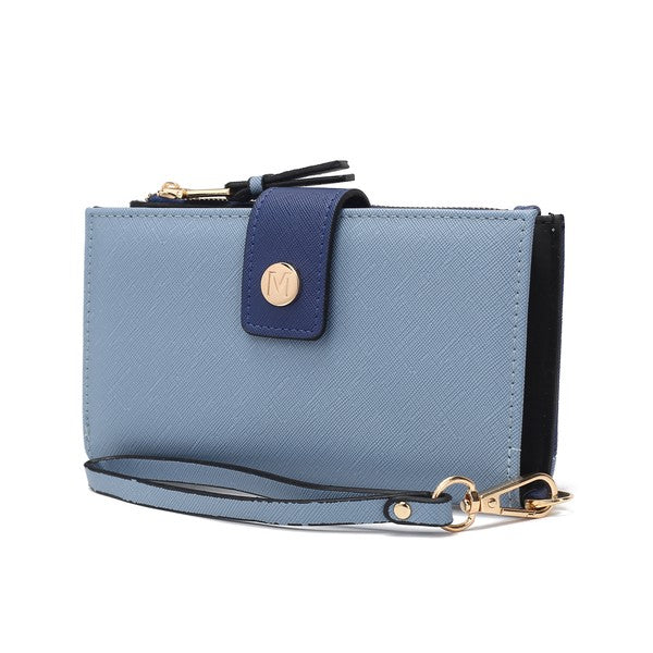 MKF Solene Vegan Leather Wristlet Wallet by Mia K