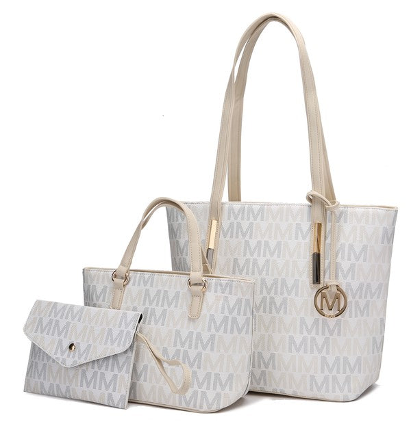 MKF Aylet M Tote with Mini Bag and Wristlet Pouch