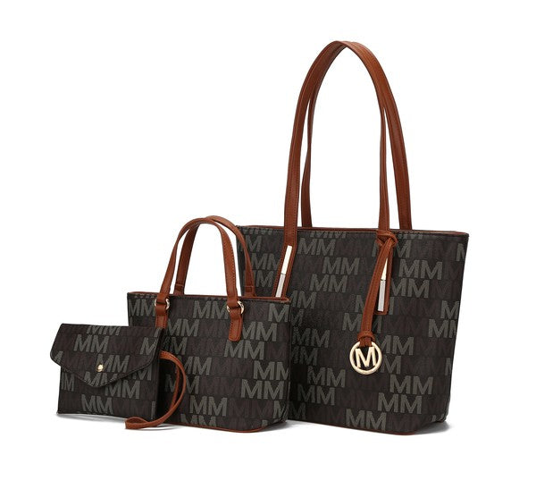 MKF Aylet M Tote with Mini Bag and Wristlet Pouch