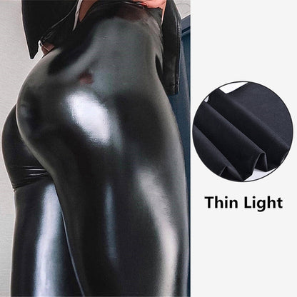 Leather High Waist Leggings