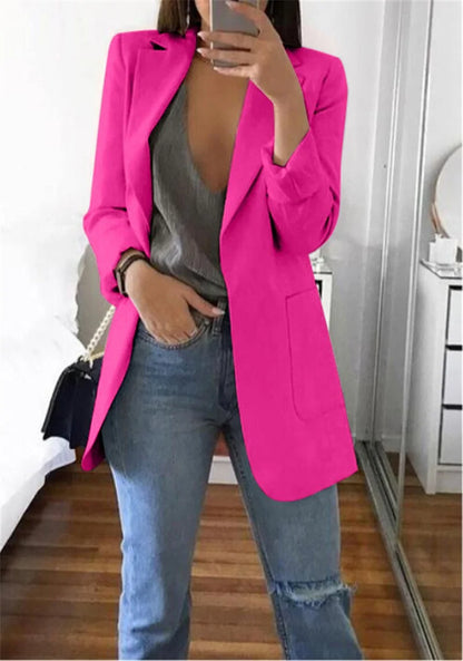 Casual Long Sleeve Blazer