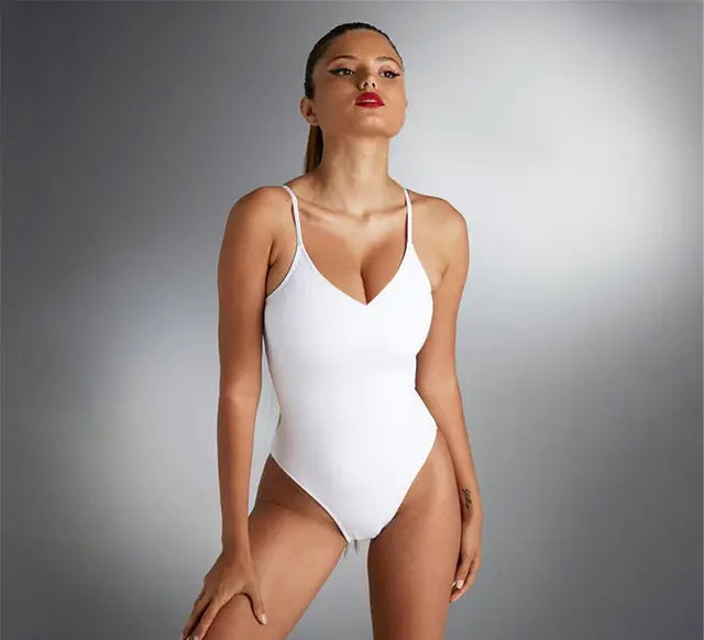 Backless One Piece Swimsuit