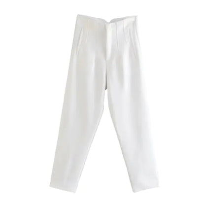 High Waist Streetwear Trousers