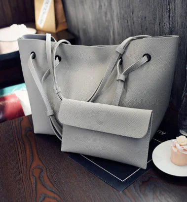 Two Piece Crossbody Shoulder Tote Bag