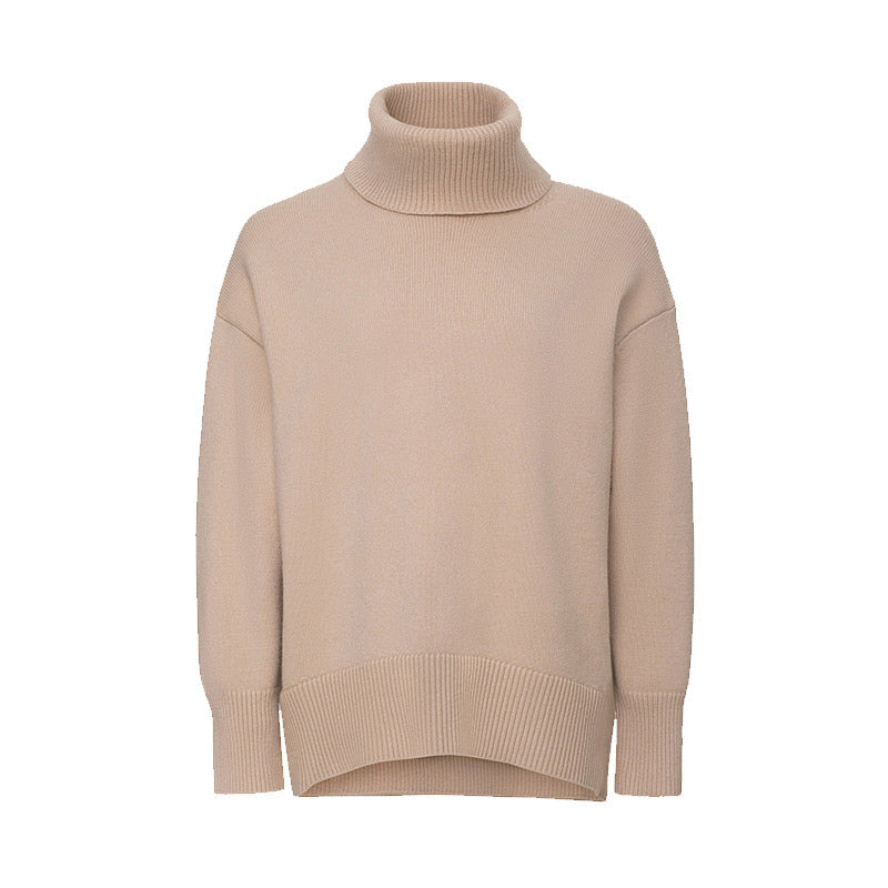 Turtleneck Sweater Loose Cashmere Casual Ladies Pullover