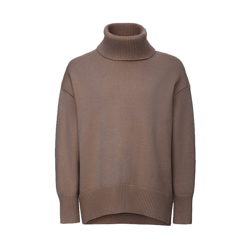 Turtleneck Sweater Loose Cashmere Casual Ladies Pullover