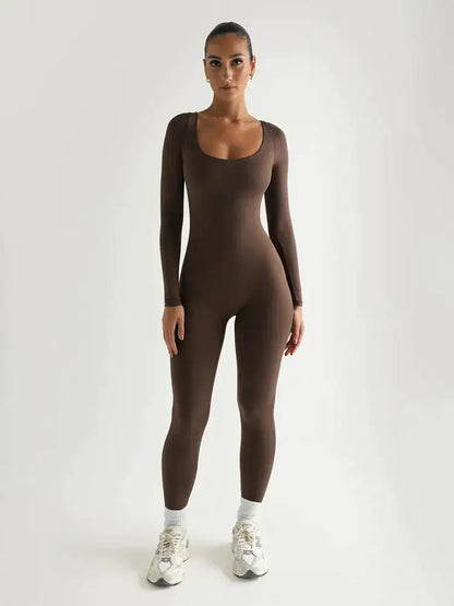 Viral On The Go Long Sleeve Jumpsuit