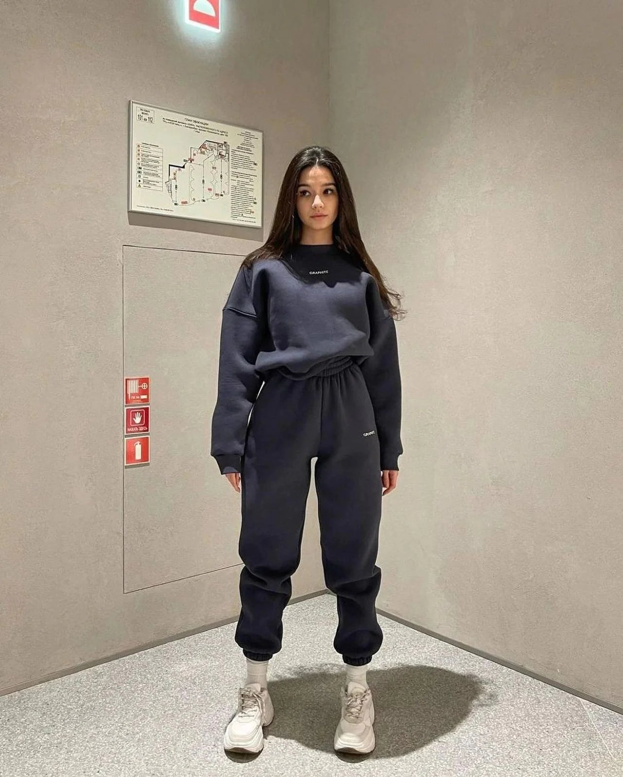 Women's Two-Piece Sweat Suit