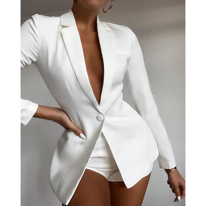 Trendy Women's Shorts Suit Set