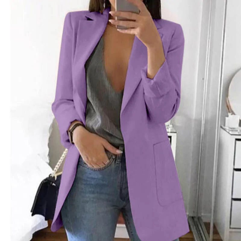 Casual Long Sleeve Blazer