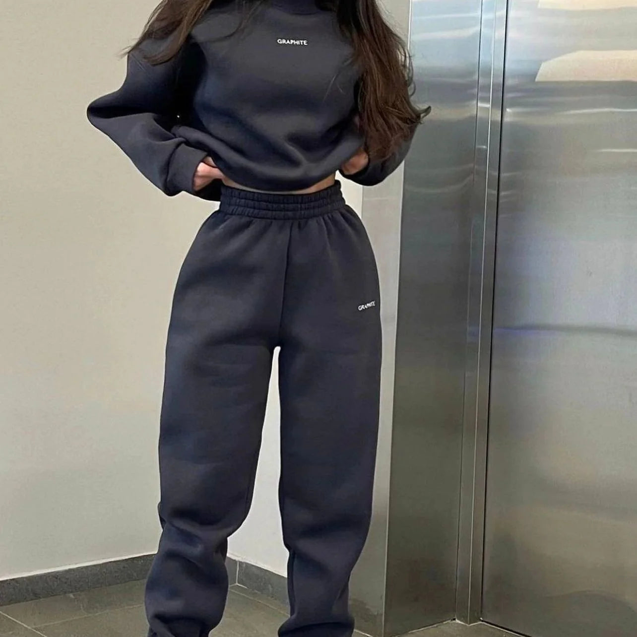 Women's Two-Piece Sweat Suit