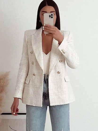 Woven Blazer