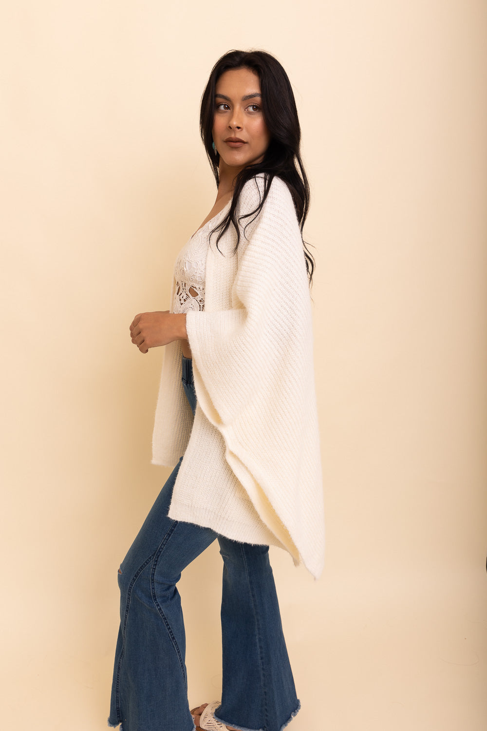 Relax & Chill Summer Nights Boucle Poncho