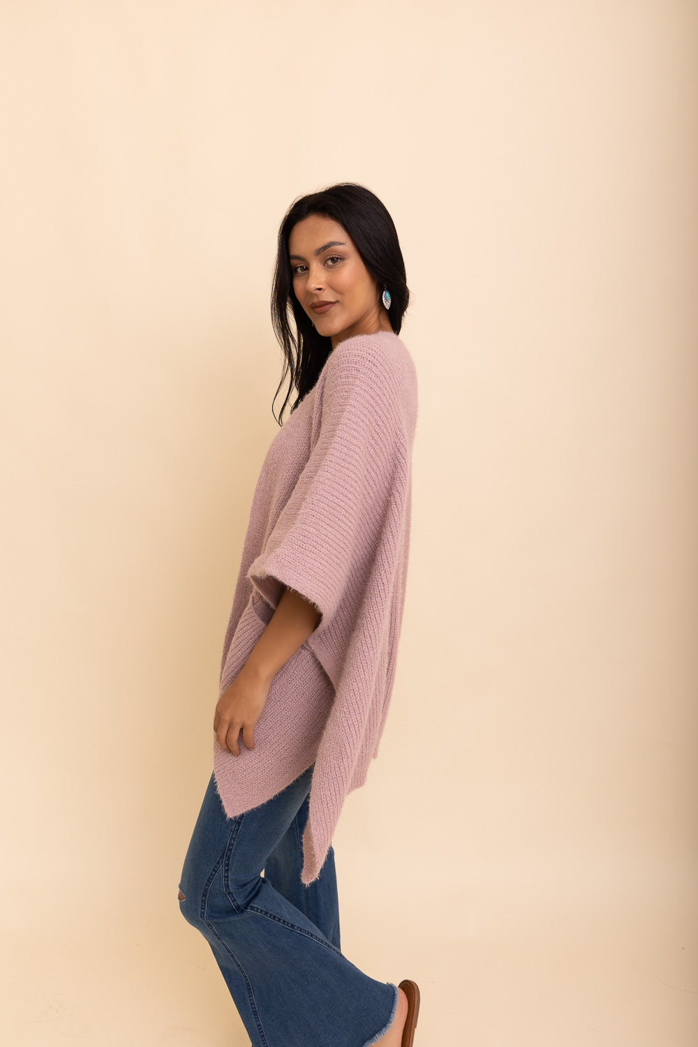 Relax & Chill Summer Nights Boucle Poncho