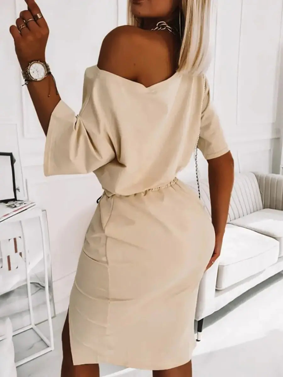 Two Piece Good Viber One Shoulder