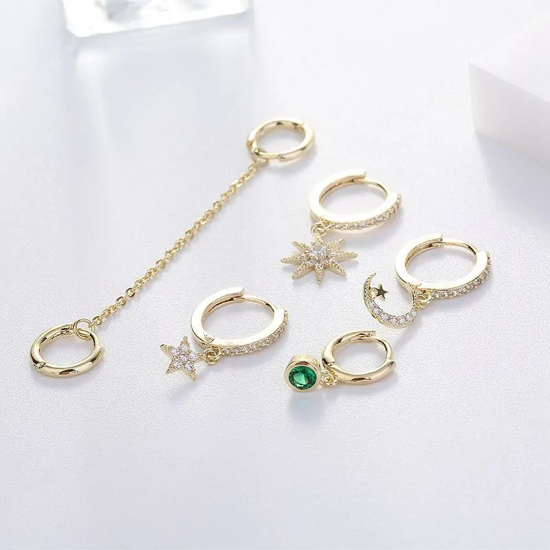 Five Piece Earrings Sets