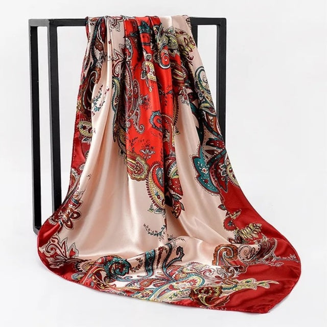Bufanda de seda para mujer