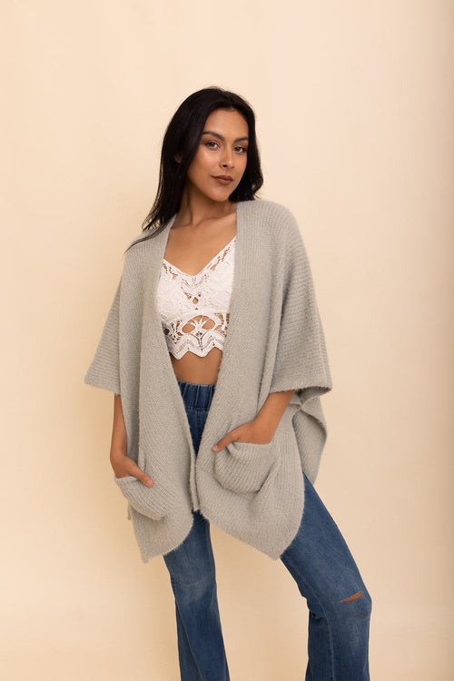 Poncho Boucle Noches de Verano Relax &amp; Chill