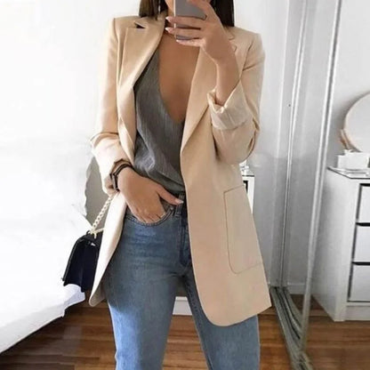 Casual Long Sleeve Blazer