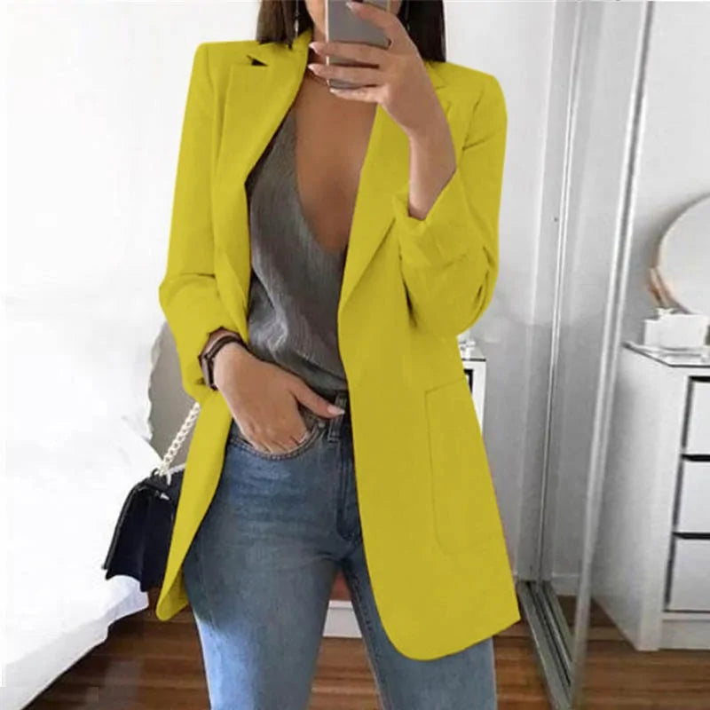 Casual Long Sleeve Blazer