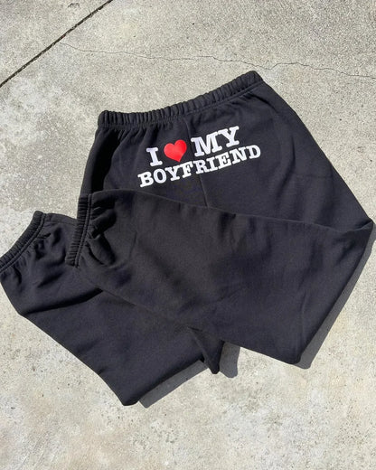 I Love My BF Sweatpants