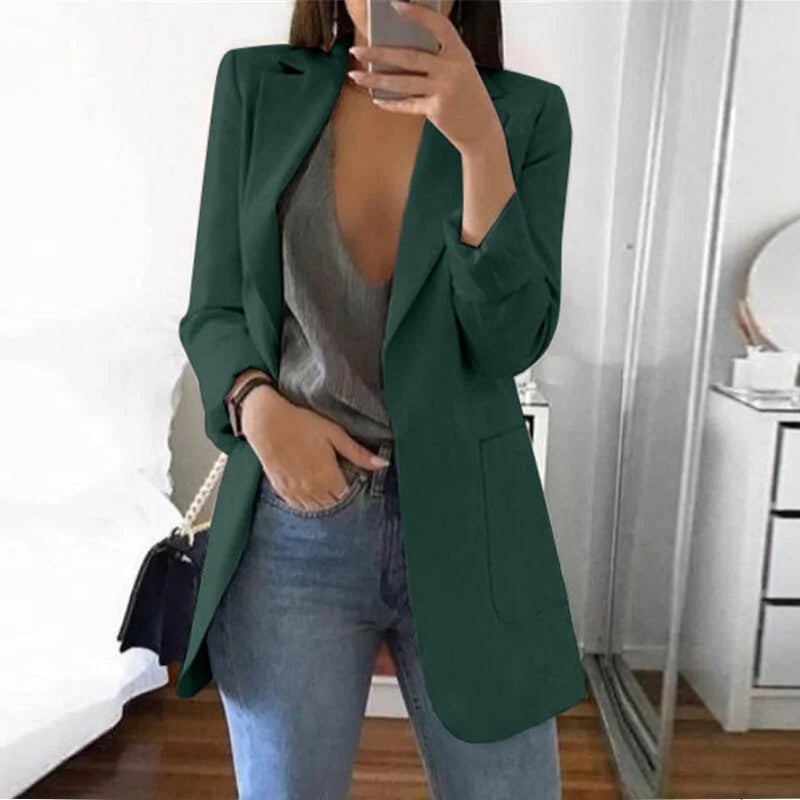 Casual Long Sleeve Blazer