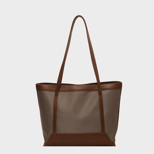 Bolso tote de cuero PU