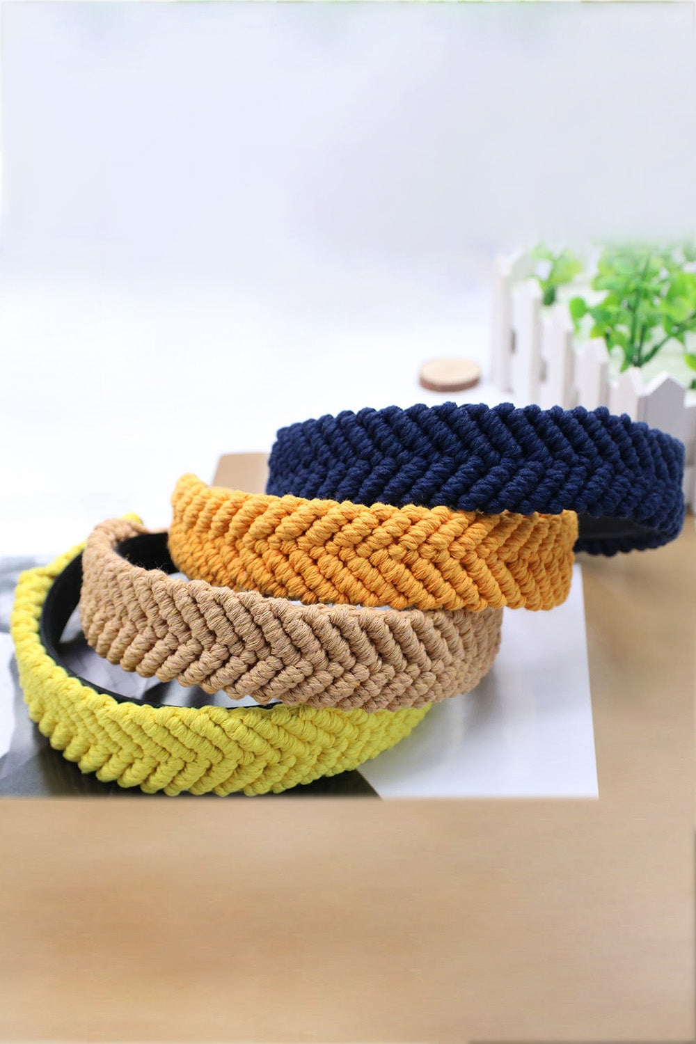 Retro Style Macrame Headband