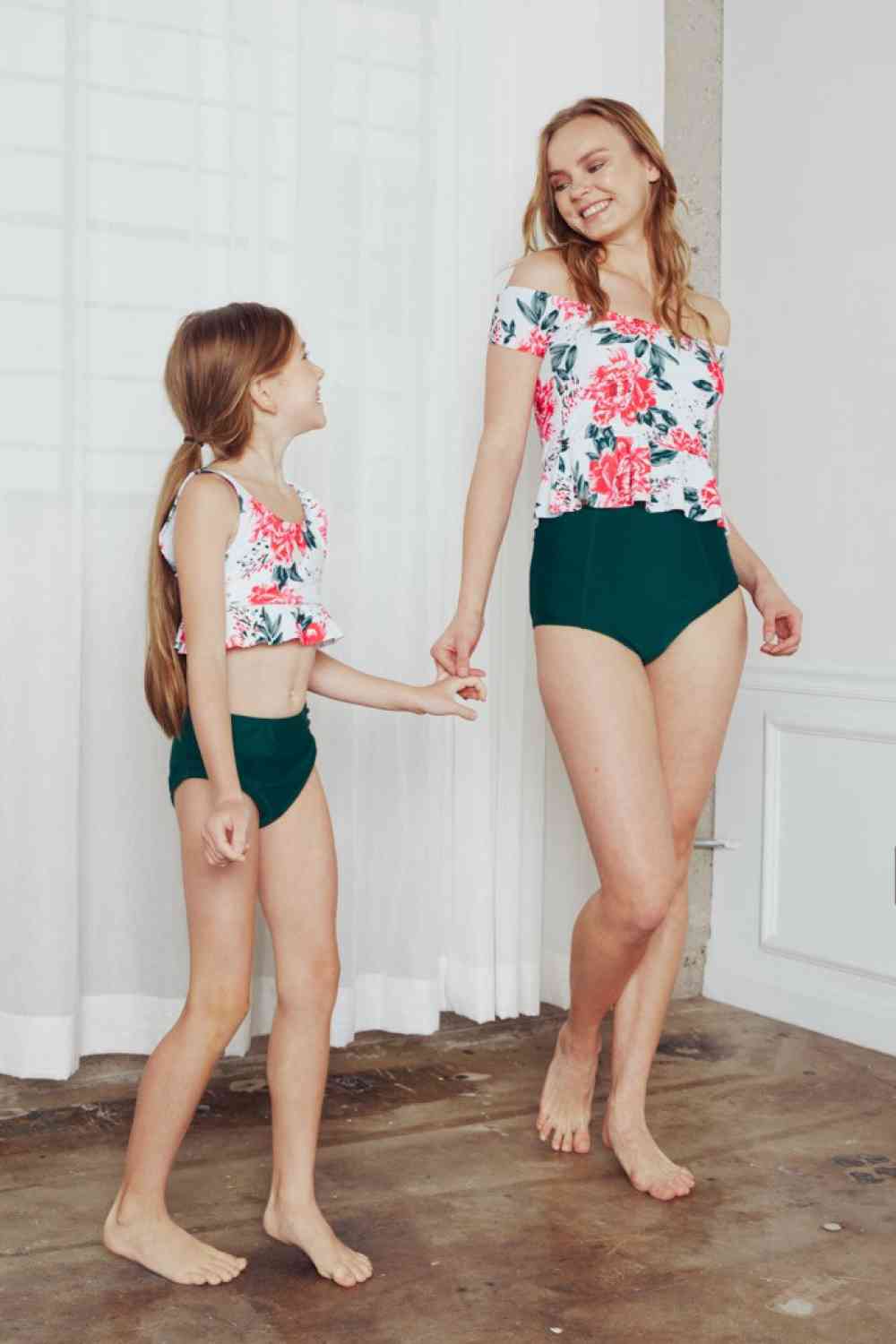 Conjunto de traje de baño tankini Coastal Cutie de Marina West Swim