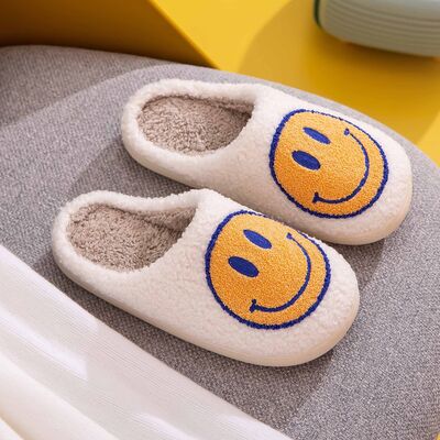 Pantuflas con cara sonriente Melody