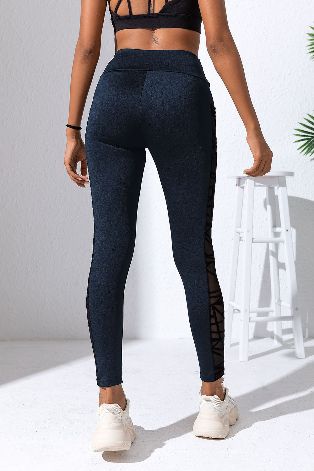 Leggings activos de cintura alta