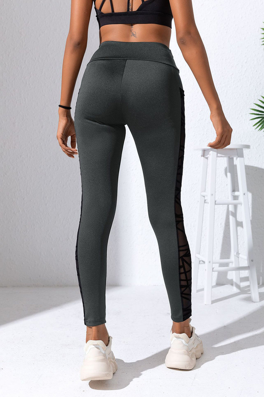 Leggings activos de cintura alta